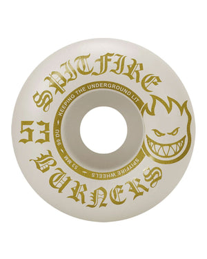 Spitfire 99DU Burner White Wheels - 2031004953 - 888560319387