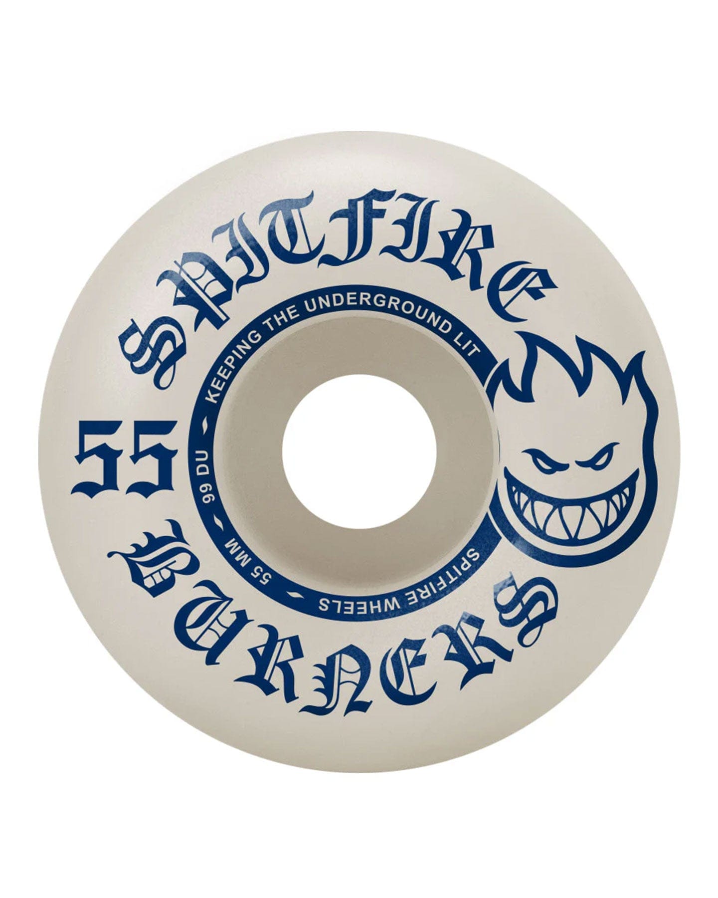 Spitfire 99DU Burner White Wheels - 2031004955 - 888560319400