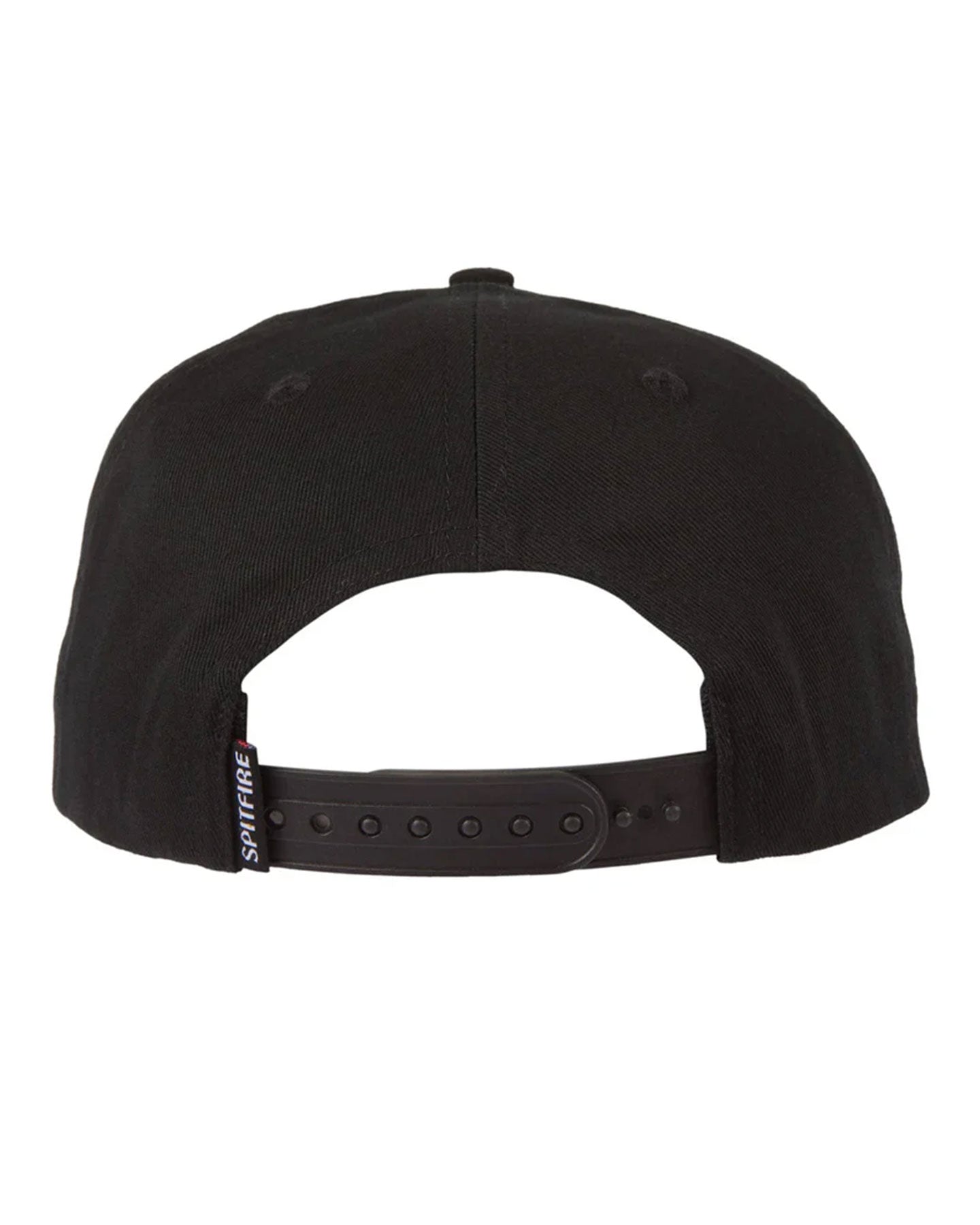 Spitfire Big Head Logo Snapback - Black / Black - 50010081Q00 - 888560218659
