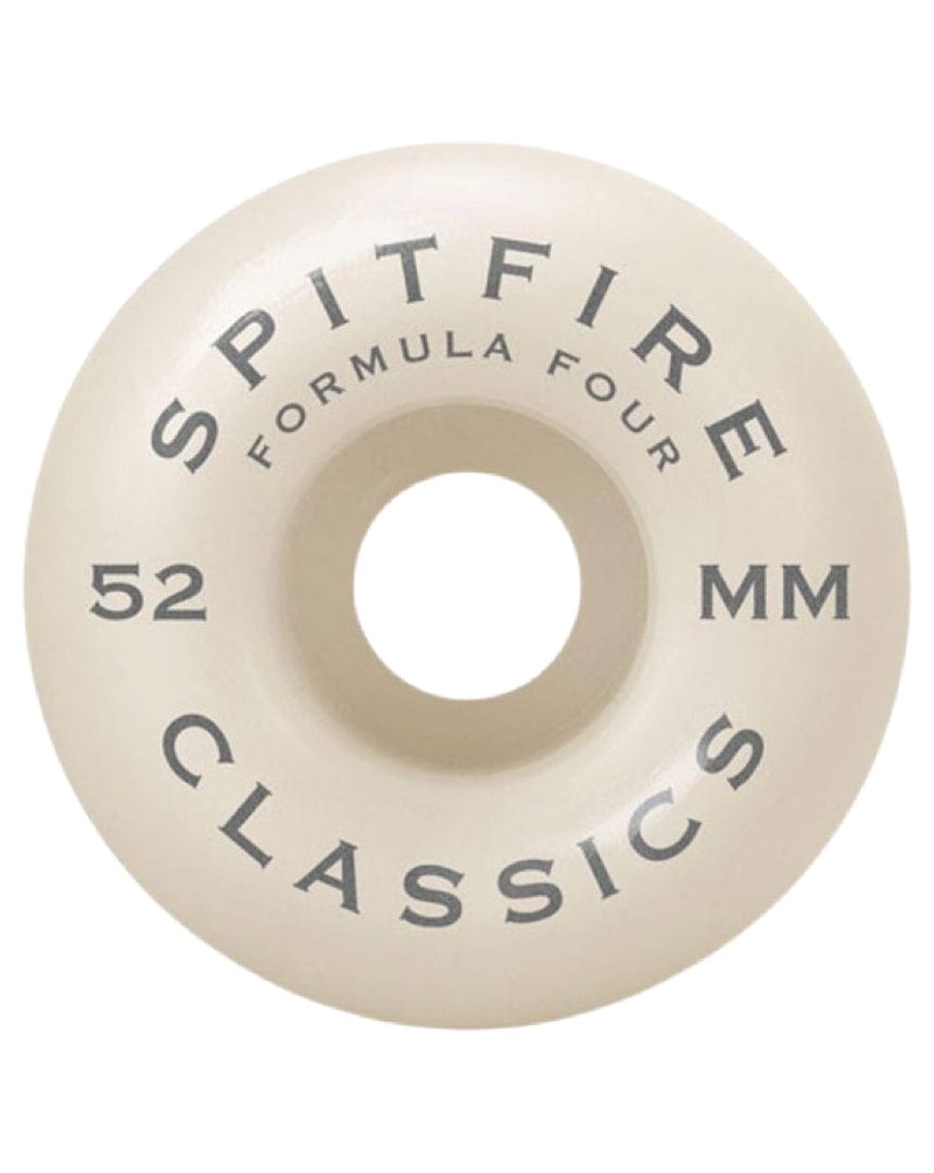 Spitfire F4 99a Classic Green Wheels - 52mm - 2111016252 - 888560165991