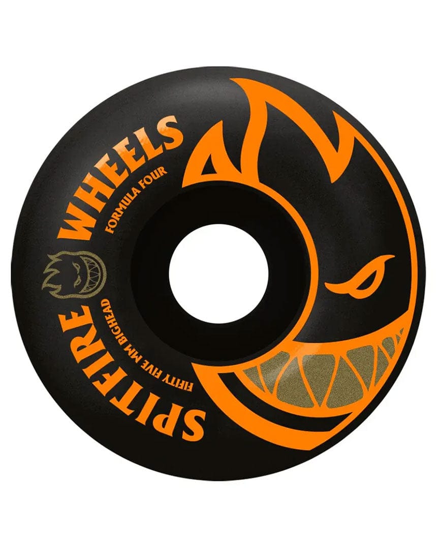 Spitfire F4 Bighead 99a Black/Orange Wheels - 53mm - 21110360B53 - 888560332966