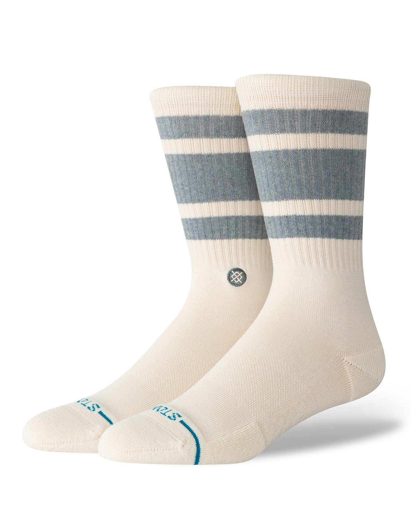 Stance Boyd Denim Crew - Recycled Denim / Canvas - A556A25BOY - 190107612654