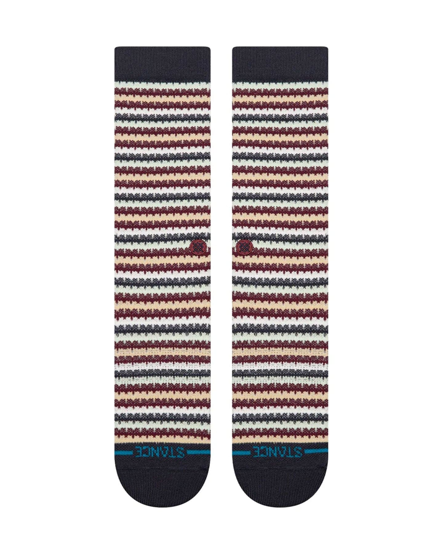 Stance Chiclets Waffle Knit - Navy - -