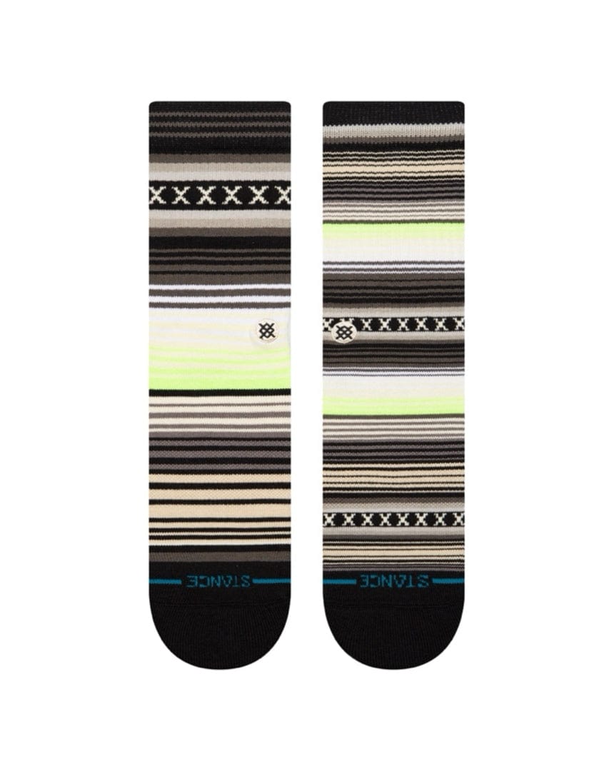 Stance Curren St Crew Socks - Green - A556A20CHS GRN - 190107583299