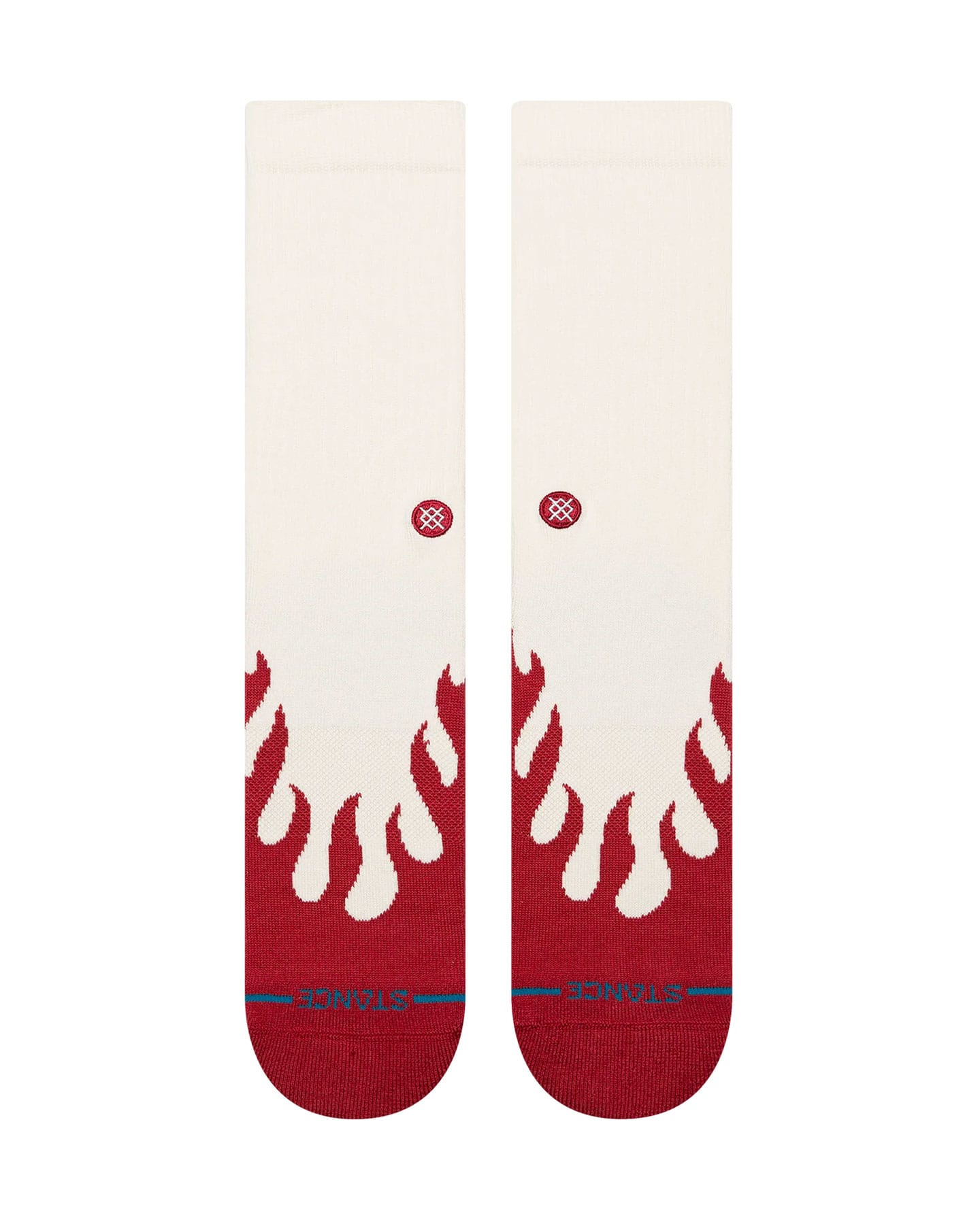Stance Heatin Up Crew Socks - Red - A556C26HEA -