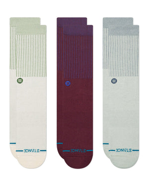 Stance Icon Crew 3 Pack - Pop Canvas - A556D25ICO - 190107645980