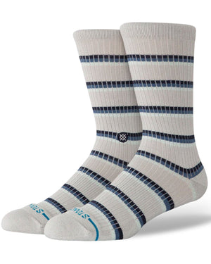 Stance Multistripe Ribbed - Grey - -
