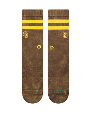 Stance Rotation SDP Socks - Medium Brown - A555A26RSD -