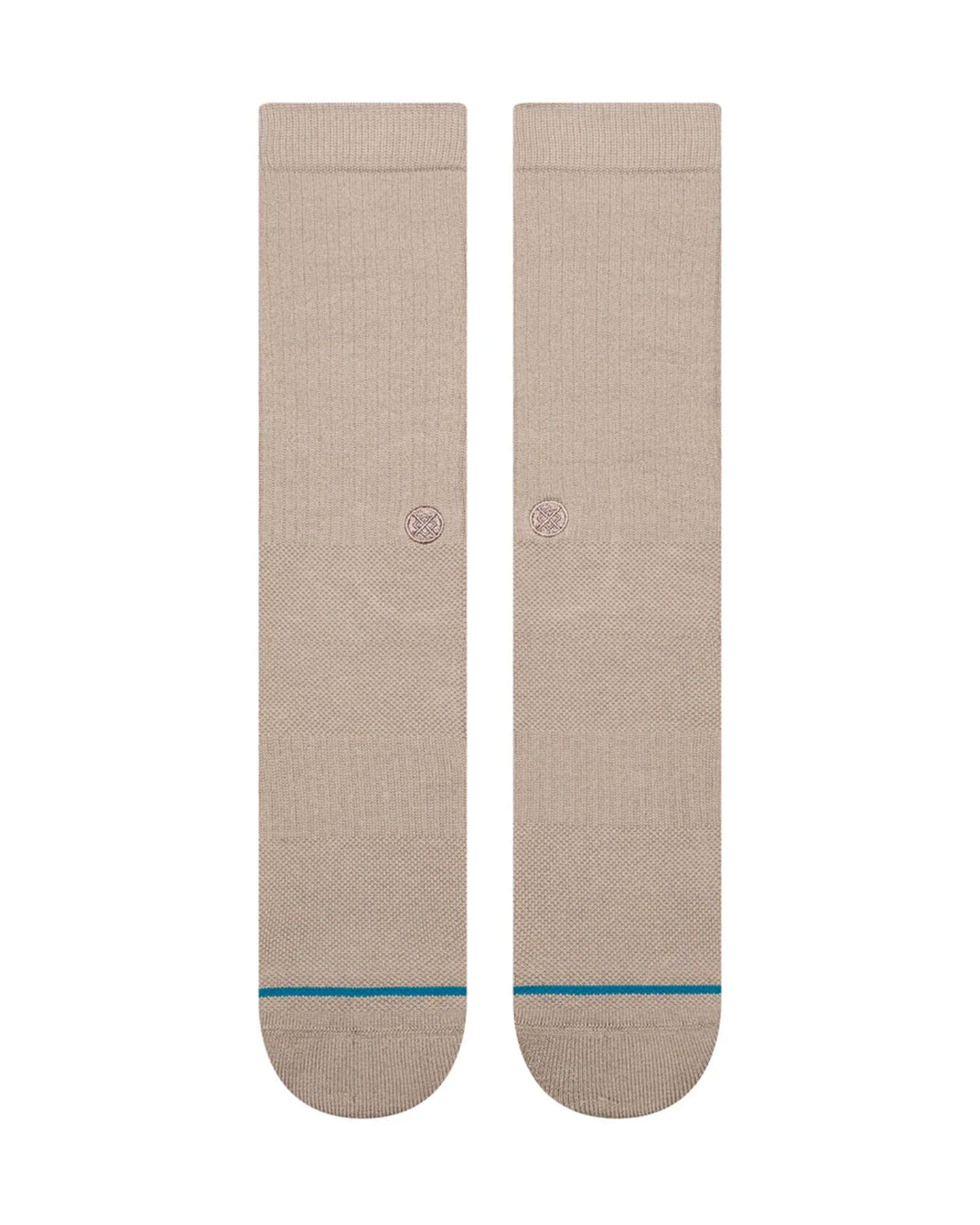 Stance Signature Crew Socks - String Grey - A556GC26SI - 190107668576