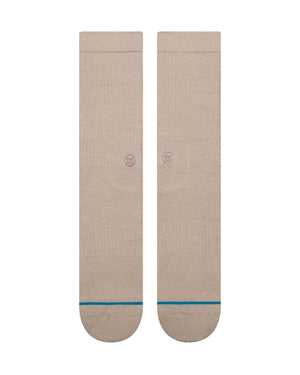 Stance Signature Crew Socks - String Grey - A556GC26SI - 190107668576