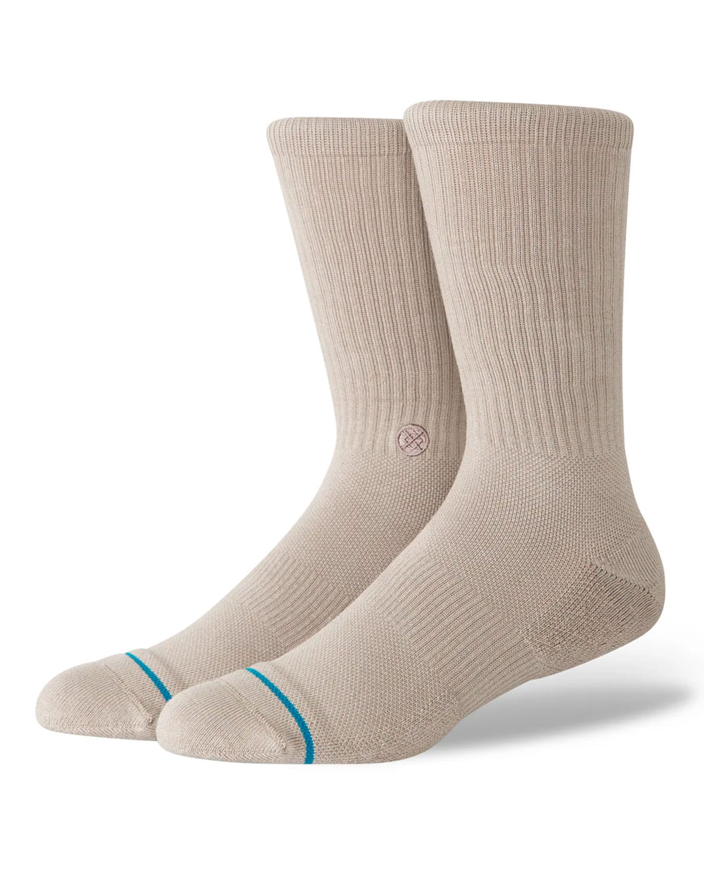 Stance Signature Crew Socks - String Grey - A556GC26SI - 190107668576
