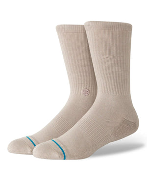 Stance Signature Crew Socks - String Grey - A556GC26SI - 190107668576
