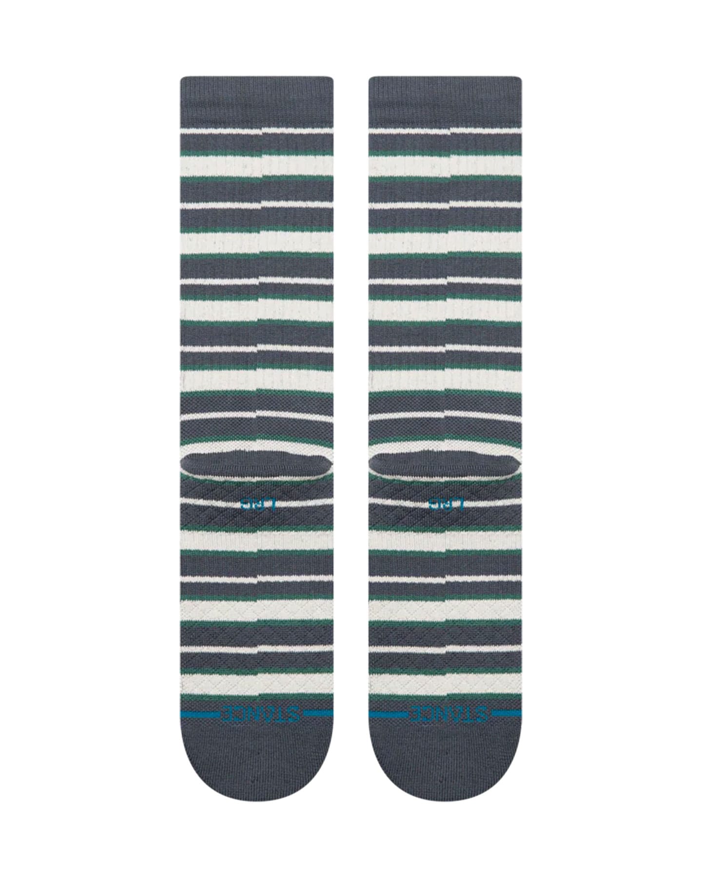 Stance Signature Stripe Crew Socks - Turbulence - A556GC26SS - 190107668637