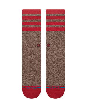 Stance Sock Monkey Crew Socks - Brown - A556C26SOC -