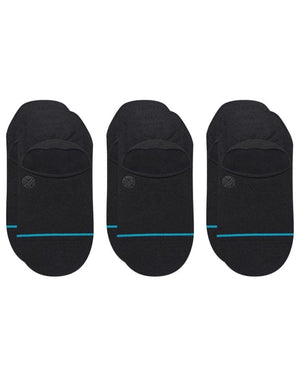 Stance Socks Stance Icon No Show 3 Pack - Black