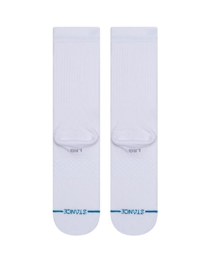 Stance Socks Stance Icon - White