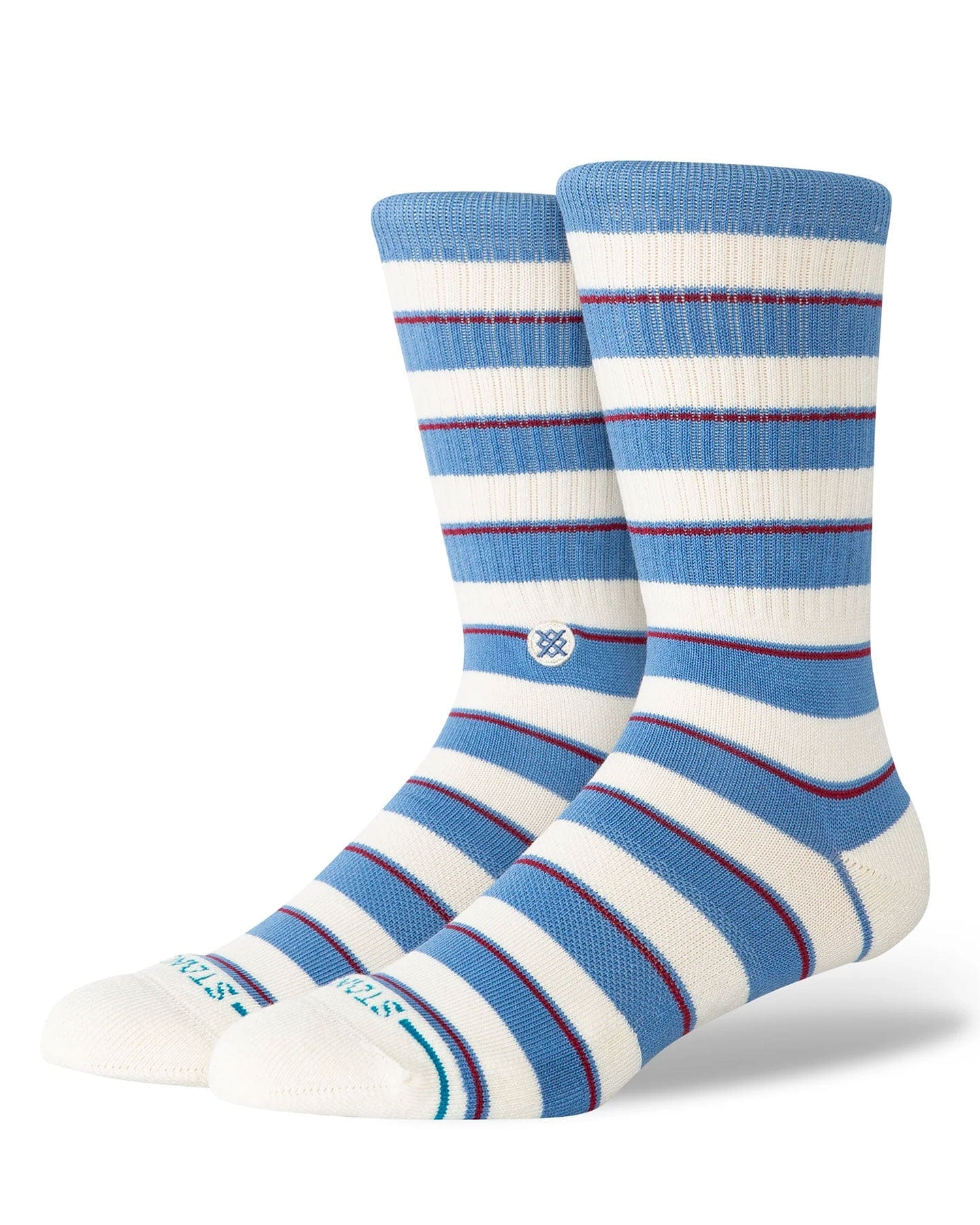 Stance Striped It Socks - Capri Blue - A556A26STR -