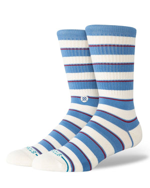 Stance Striped It Socks - Capri Blue - A556A26STR -