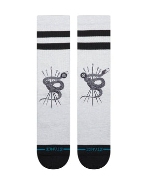 Stance Threads Crew Socks - Black - A556C26THR -