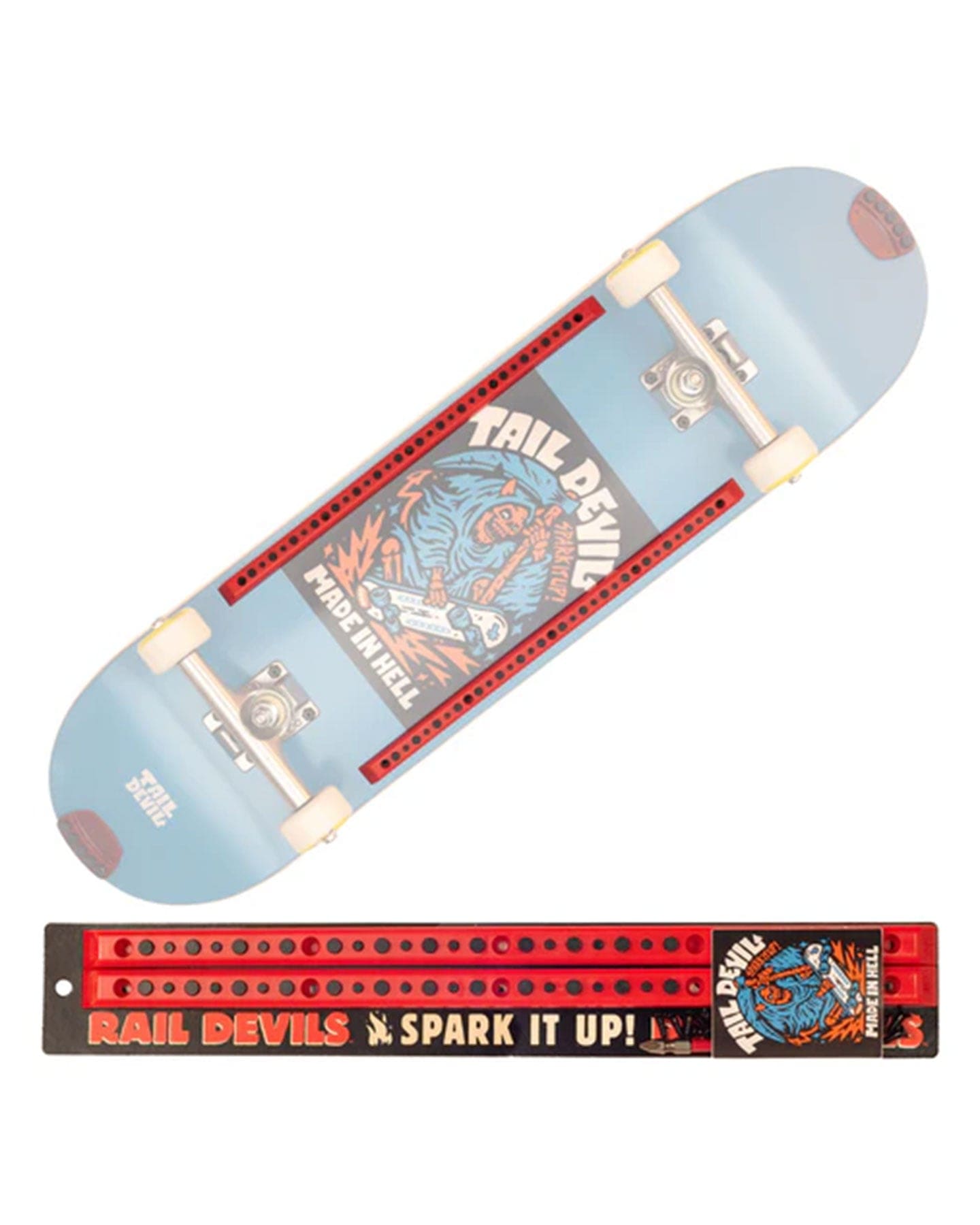 Tail Devil Rail Devils - Red - - 795847154299