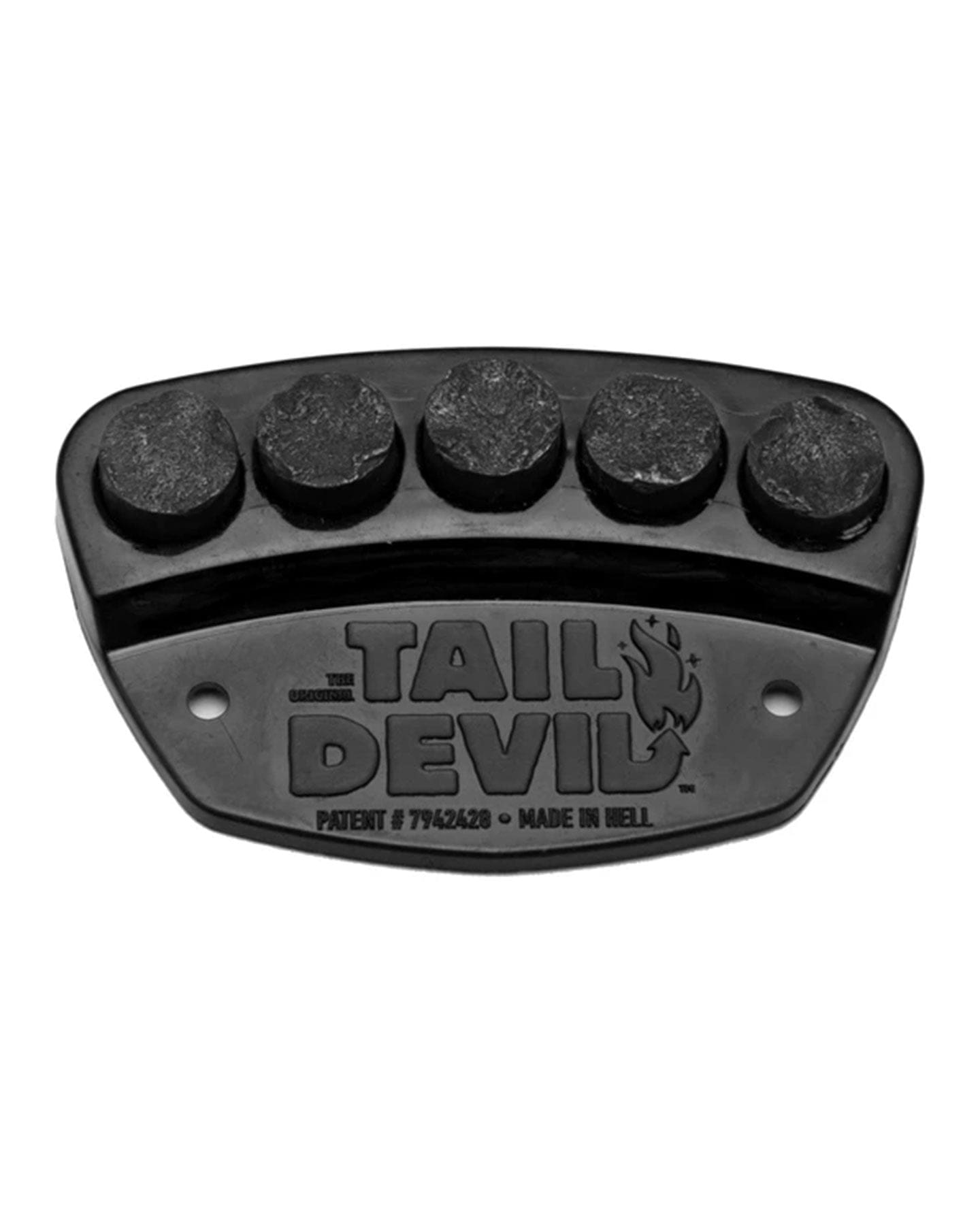 Tail Devil Skateboard Spark Plate - Black - - 642135566978