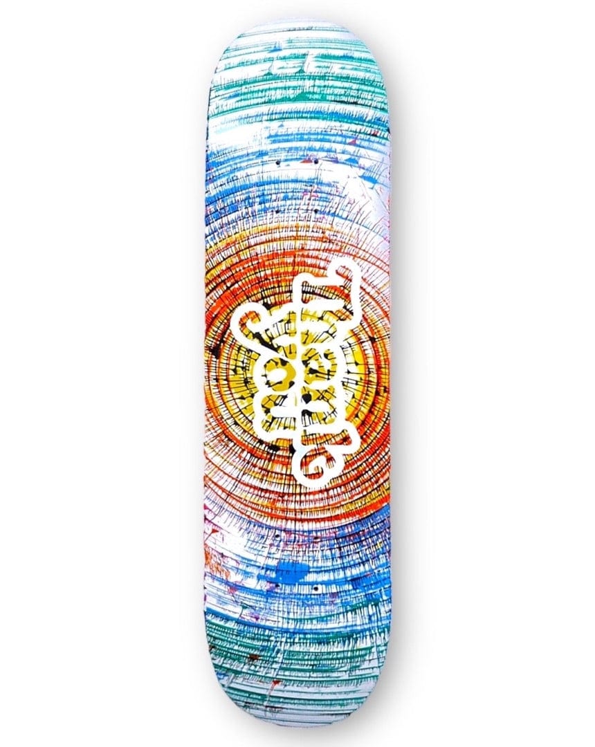 Thank You Skateboard Deck Thank you Spin Paint Deck - 8.0