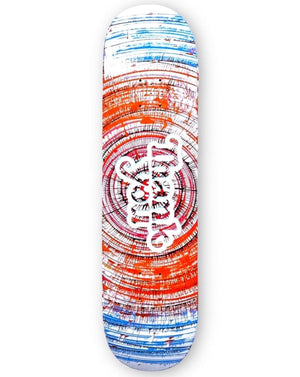 Thank You Skateboard Deck Thank you Spin Paint Deck - 8.25