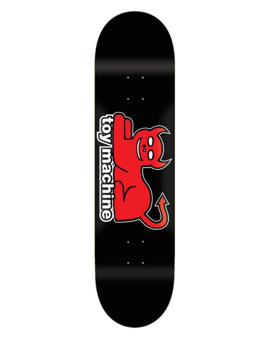 Tum Yeto Skateboard Deck Toy Machine Devil Cat Deck - 8.3