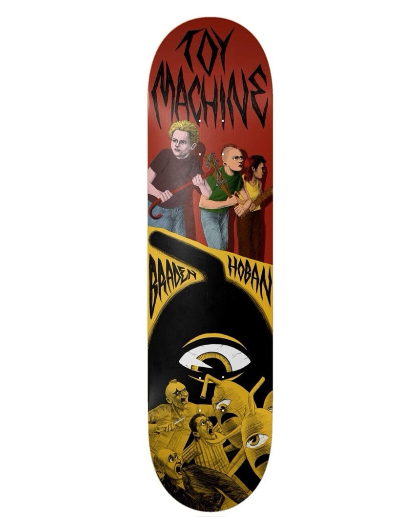 Toy Machine Hoban Horror Show Deck - 8.25 - BRDTMBH11 - 05674231