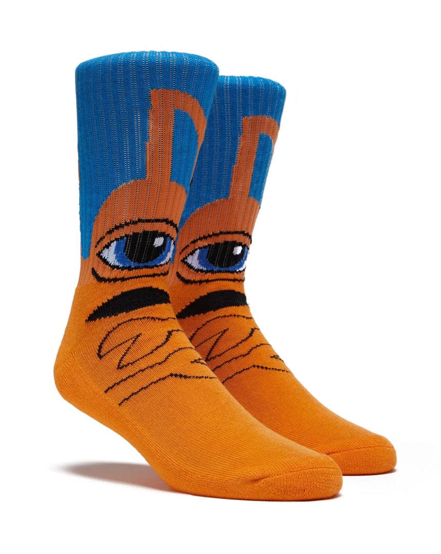 Toy Machine Sect Hug Socks - Orange - -