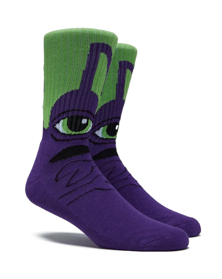 Toy Machine Sect Hug Socks - Purple - SOCTM0071-PRP - 827059448375