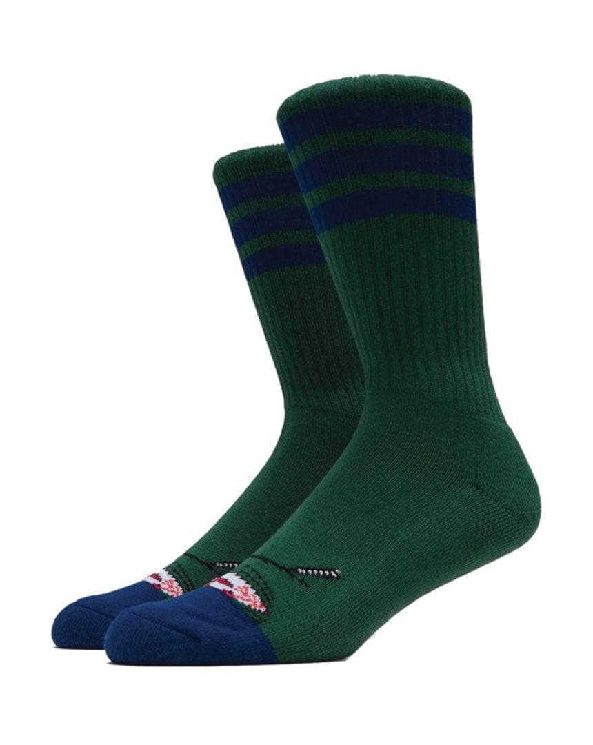 Toy Machine Stoner Sect Sock - Forest Green - SOCTM0030-FST - 827059441949