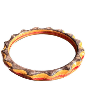 Tricky Ricky Recycled Skateboard Bracelet - - 79870711