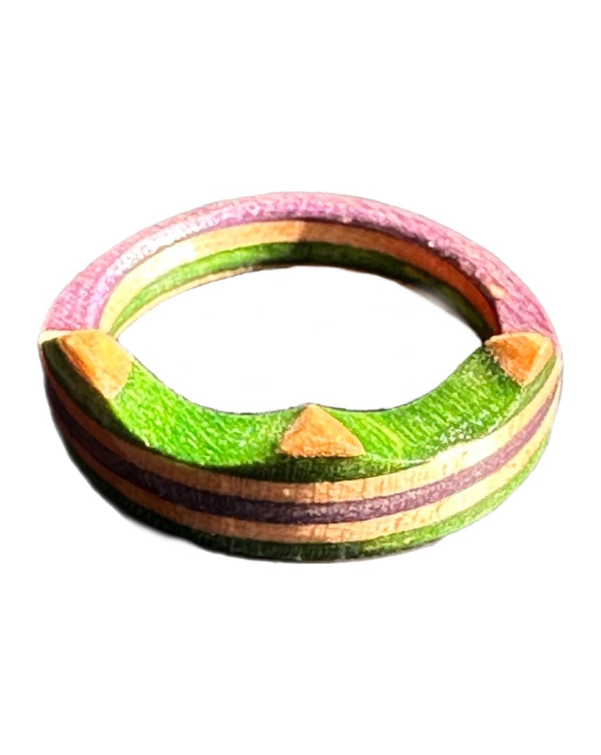 Tricky Ricky Recycled Skateboard Ring - - 84261623