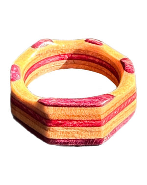 Tricky Ricky Recycled Skateboard Ring - - 84327159