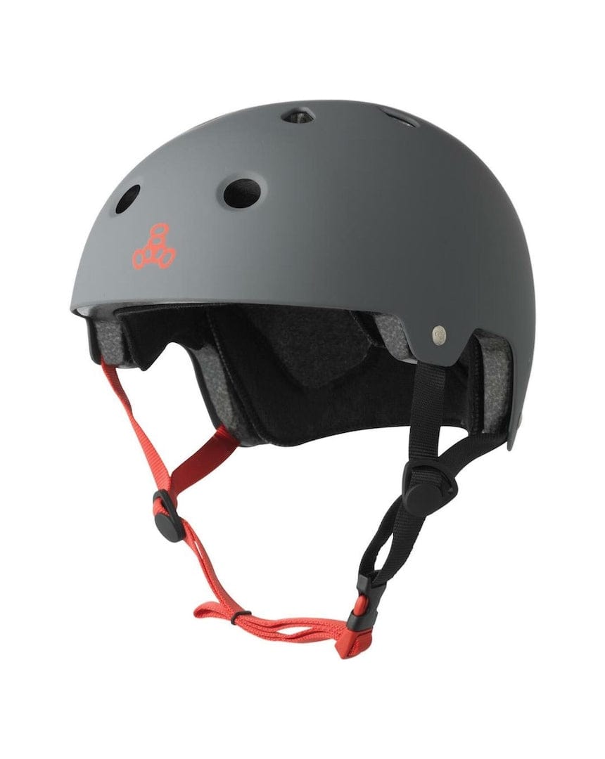 Triple Eight Dual Certified Helmet - Matte Gunmetal - 3012 - 604352030120