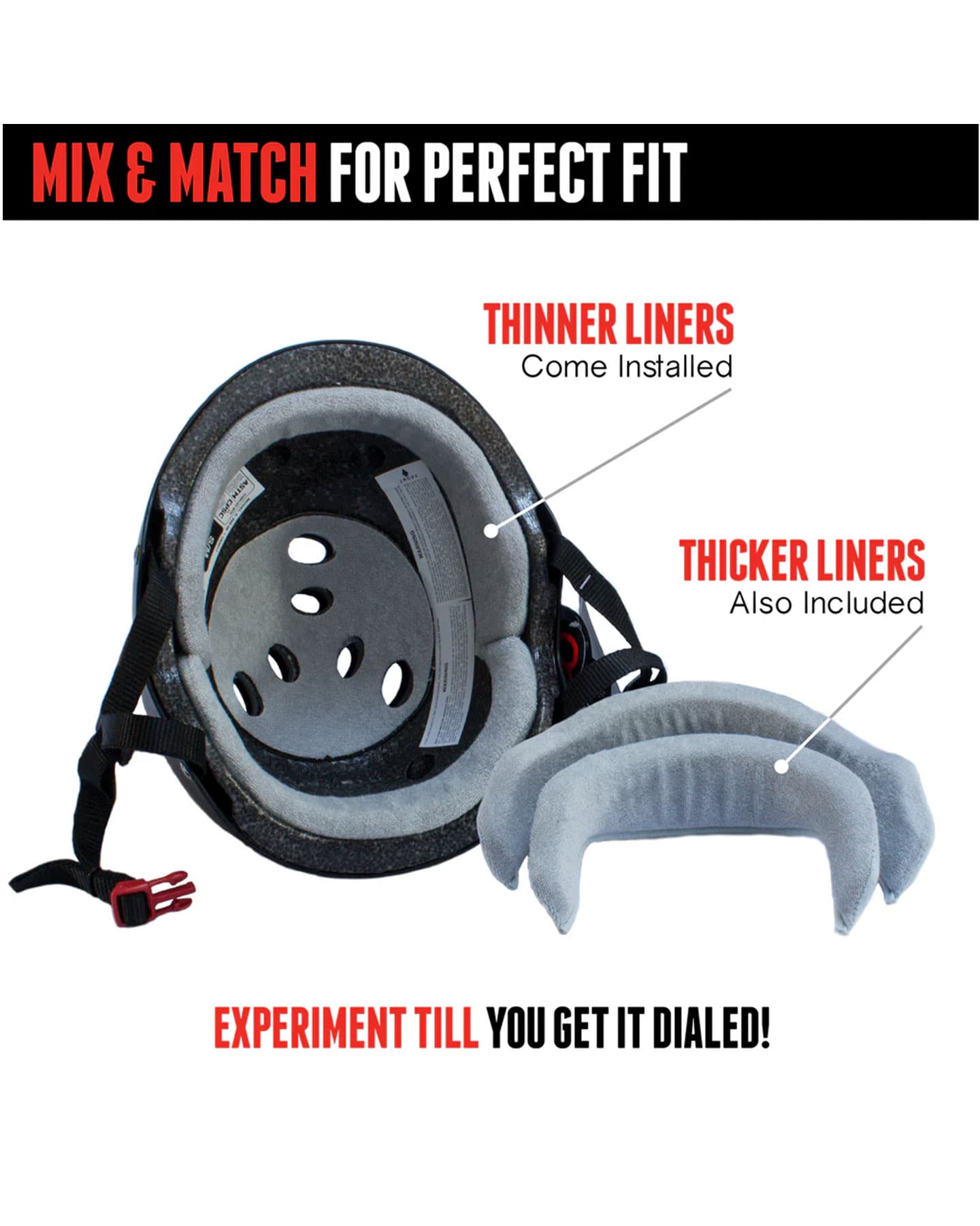 Triple Eight The Certified Sweatsaver - Carbon Matte - -