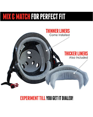 Triple Eight The Certified Sweatsaver - Carbon Matte - -