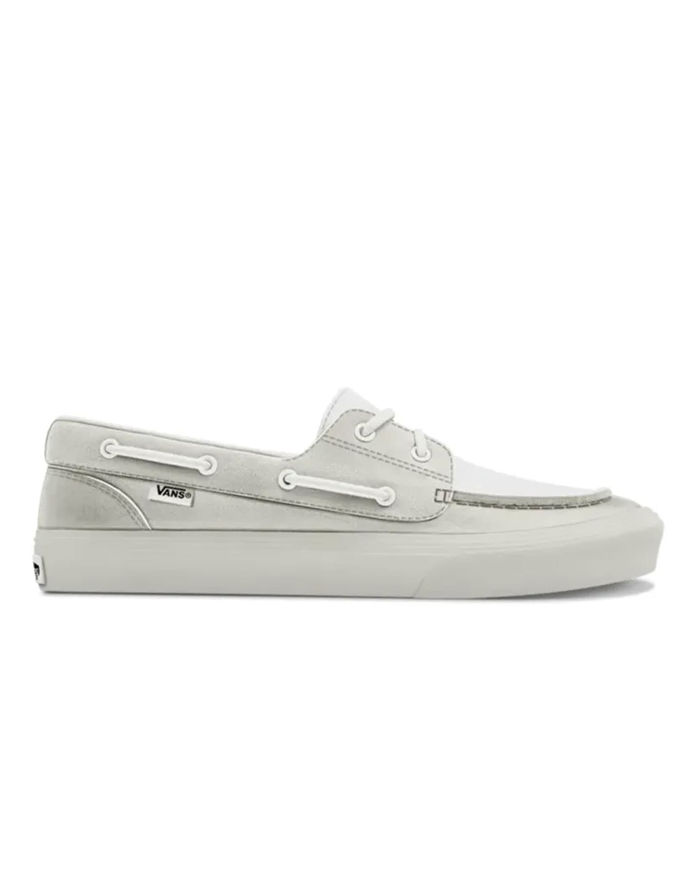 Vans 2 Eyelet Boat Shoe - Marshmallow - -