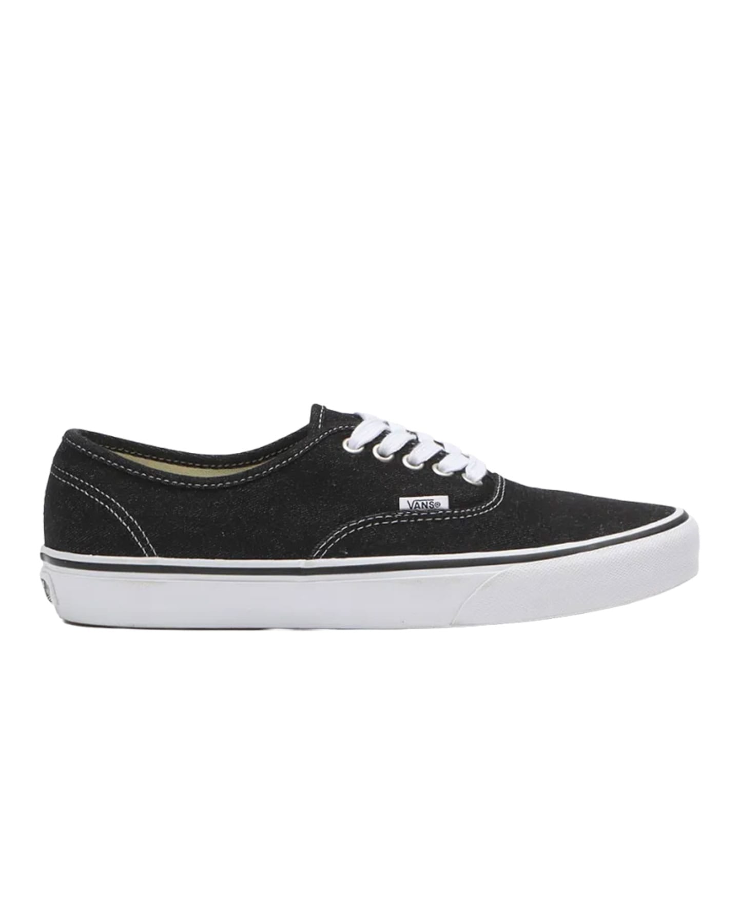 Vans Authentic Denim - Black / White - -