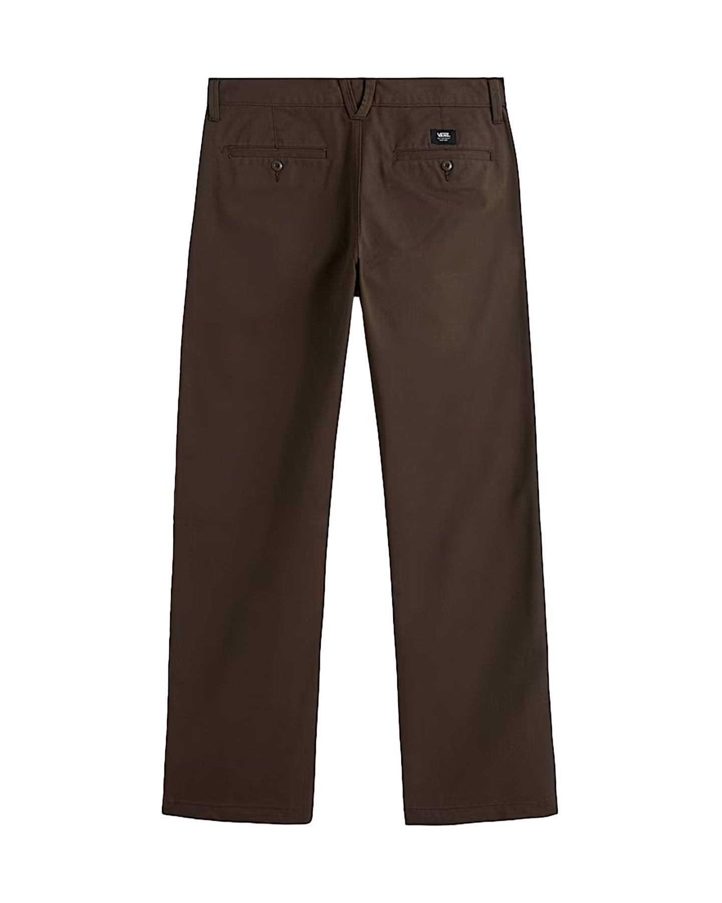 Vans Authentic Relaxed Chino Pants - Coal Brown - -