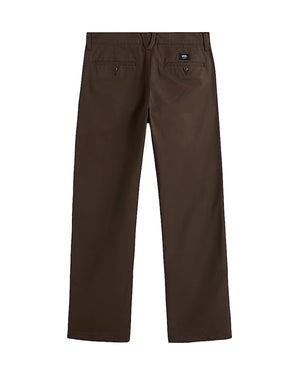 Vans Authentic Relaxed Chino Pants - Coal Brown - -