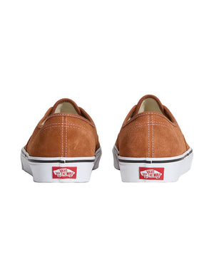 Vans Authentic - Suede Glazed Ginger - -