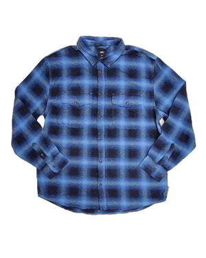 Vans Bixby Plaid Flannel - Parisian Night / Tranquil - -