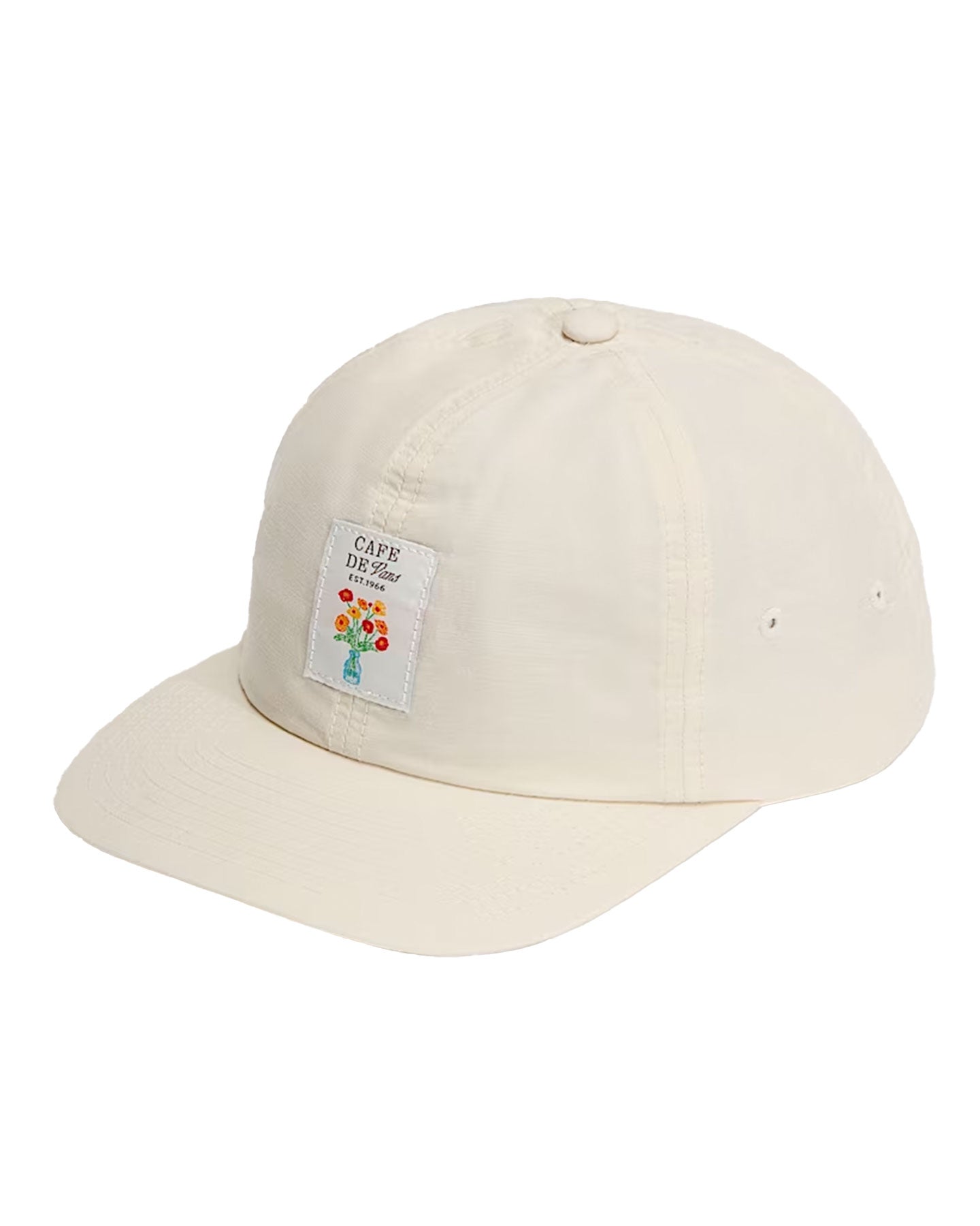 Vans Cafe Jockey Hat - Marshmallow - VN000Q9YFS8 - 197804374366