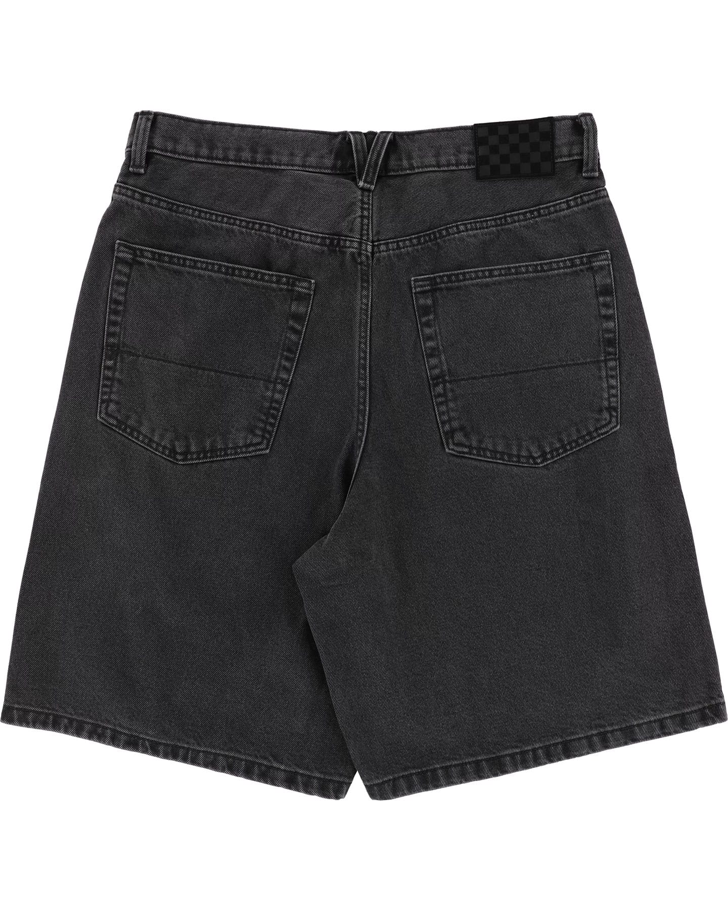 Vans Check-5 Denim Shorts - Washed Black - -