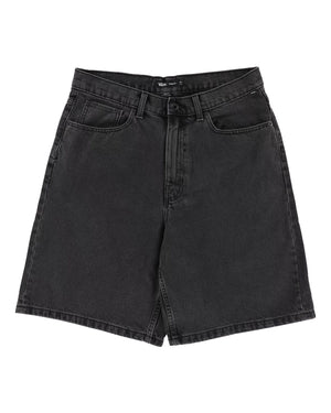 Vans Check-5 Denim Shorts - Washed Black - -