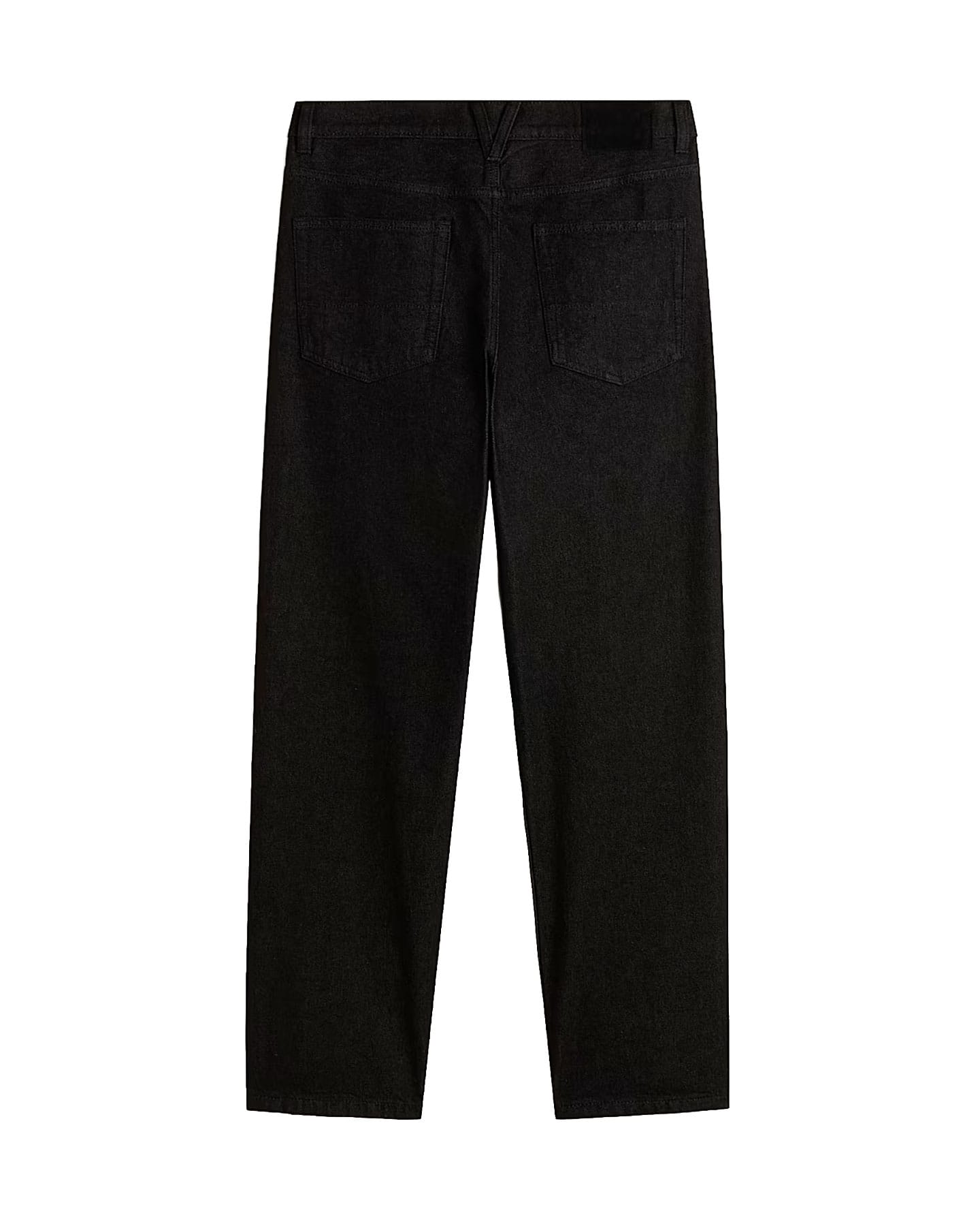 Vans Check-5 Loose Denim Pant - Black Rinse - -