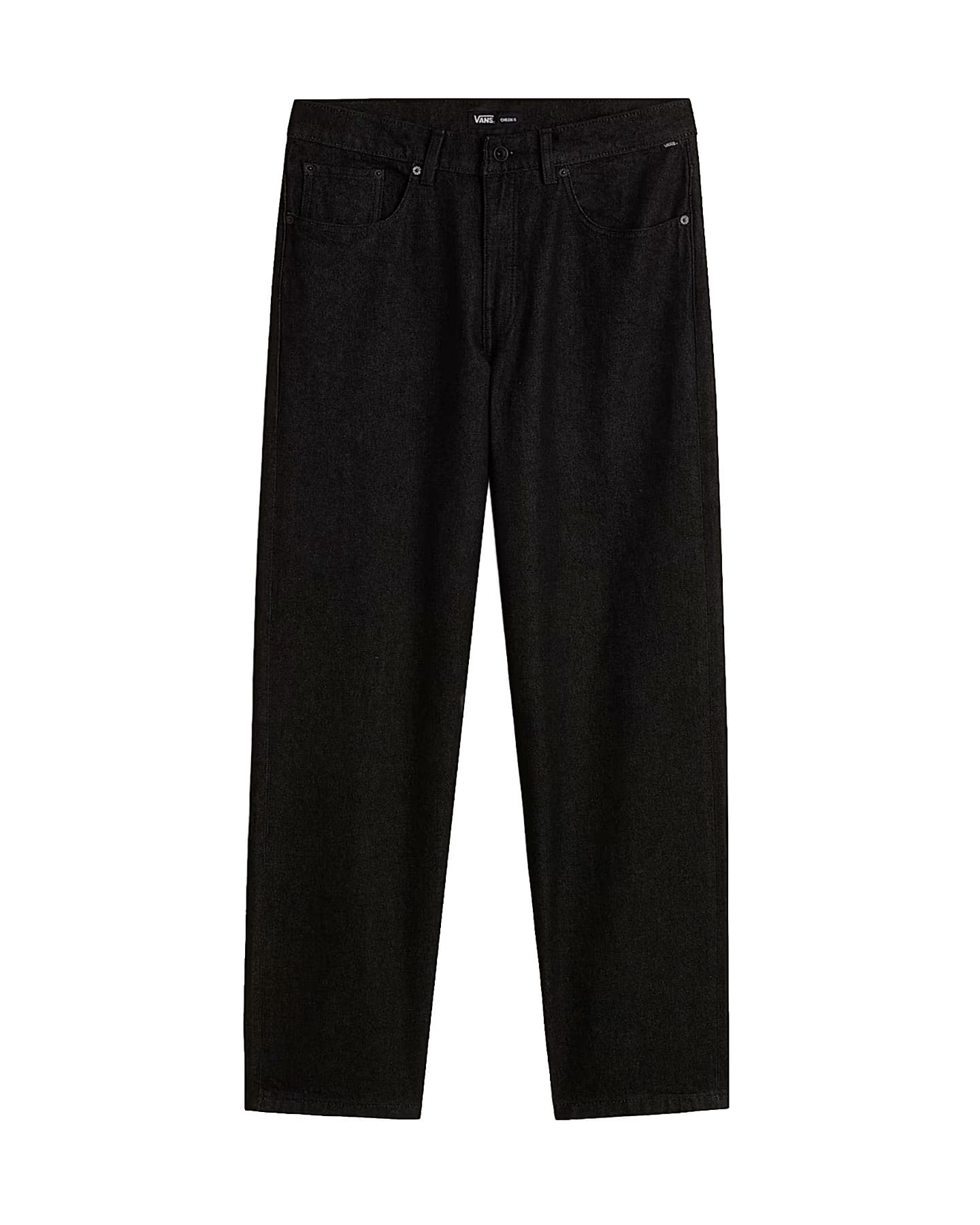 Vans Check-5 Loose Denim Pant - Black Rinse - -