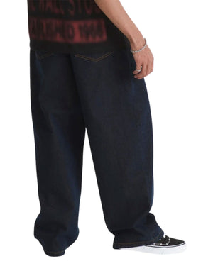 Vans Check-5 Loose Denim Pants - Dark Rinse - -